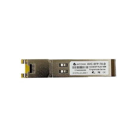 Avcomm 1G SFP electrical port module AVC-SFP-TX-D
